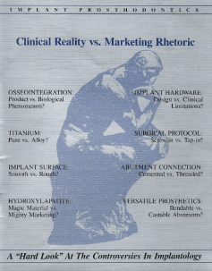 Core-Vent Clinical Reality vs Marketing Rhetoric 1987
