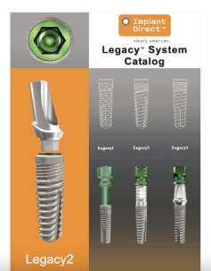 Legacy Implant System Catalog